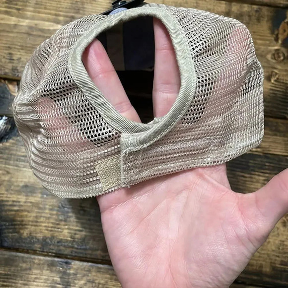 NWT David and Young Adjustable Women's Baseball Cap Blue Distressed - Picture 5 of 12